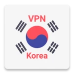 vpn korea android application logo